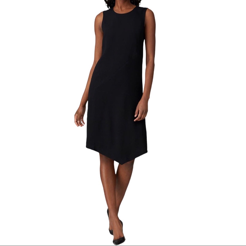 Victor Alfaro Collective Black Sleeveless Shift Dress Various Sizes Pre-Loved